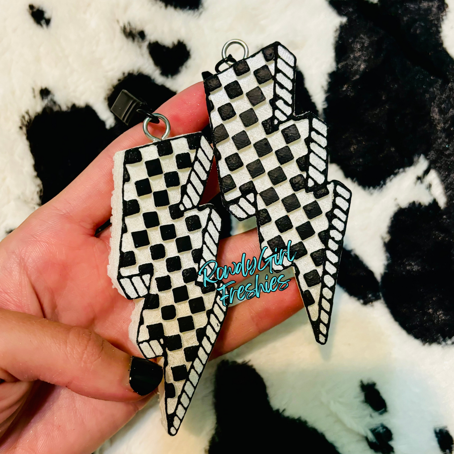 Lightening Bolt Vent Clips