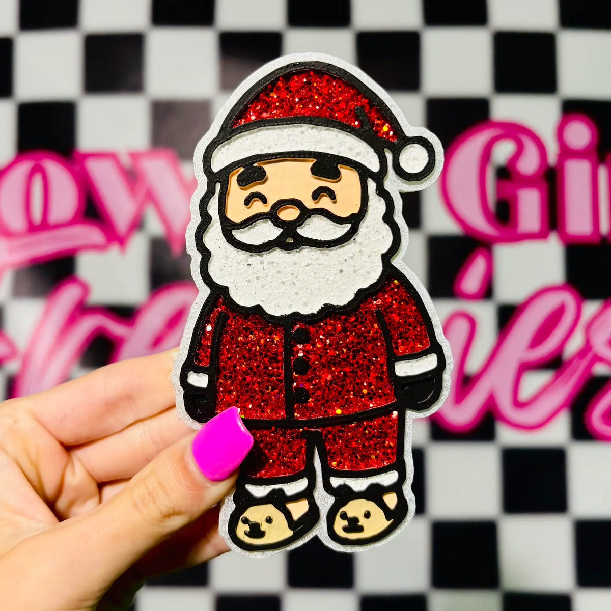 Santa in PJS