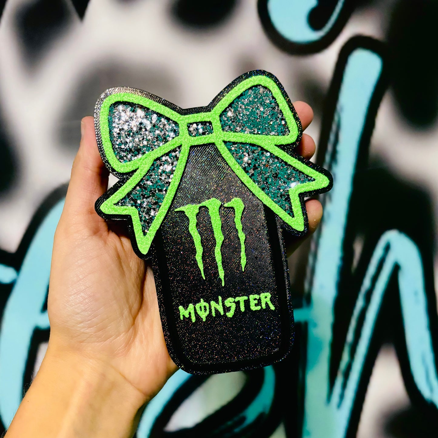 Green Energy Drink w/Bow