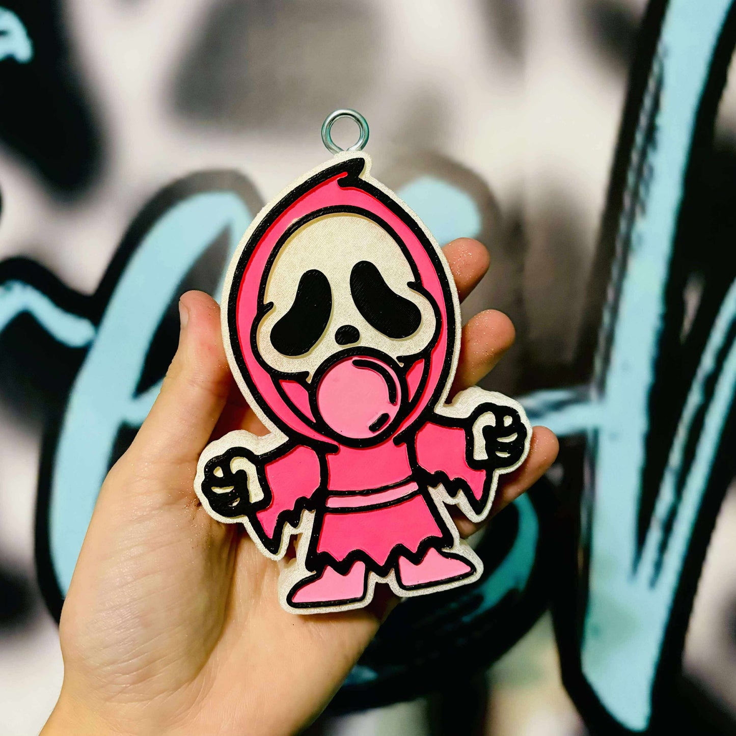 Ghost Blowing Bubble