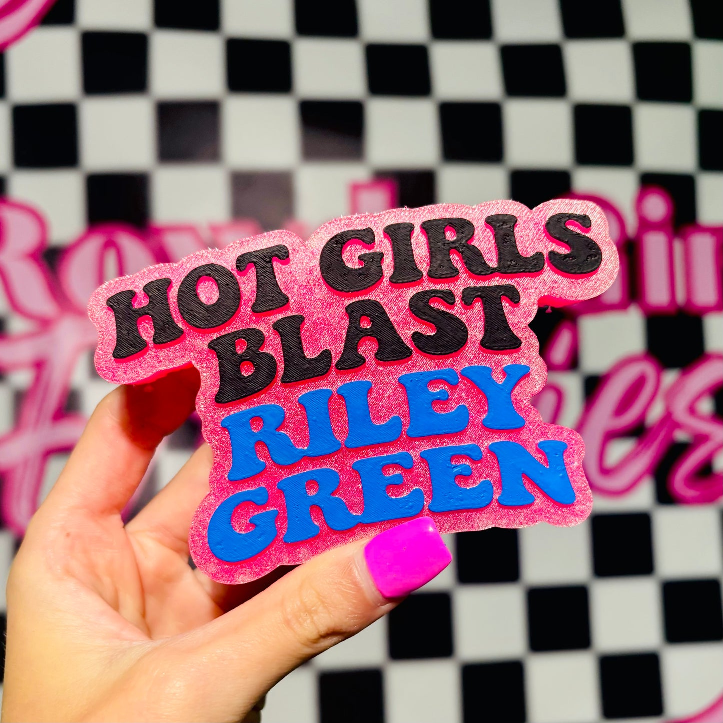 Hot girls blast Riley