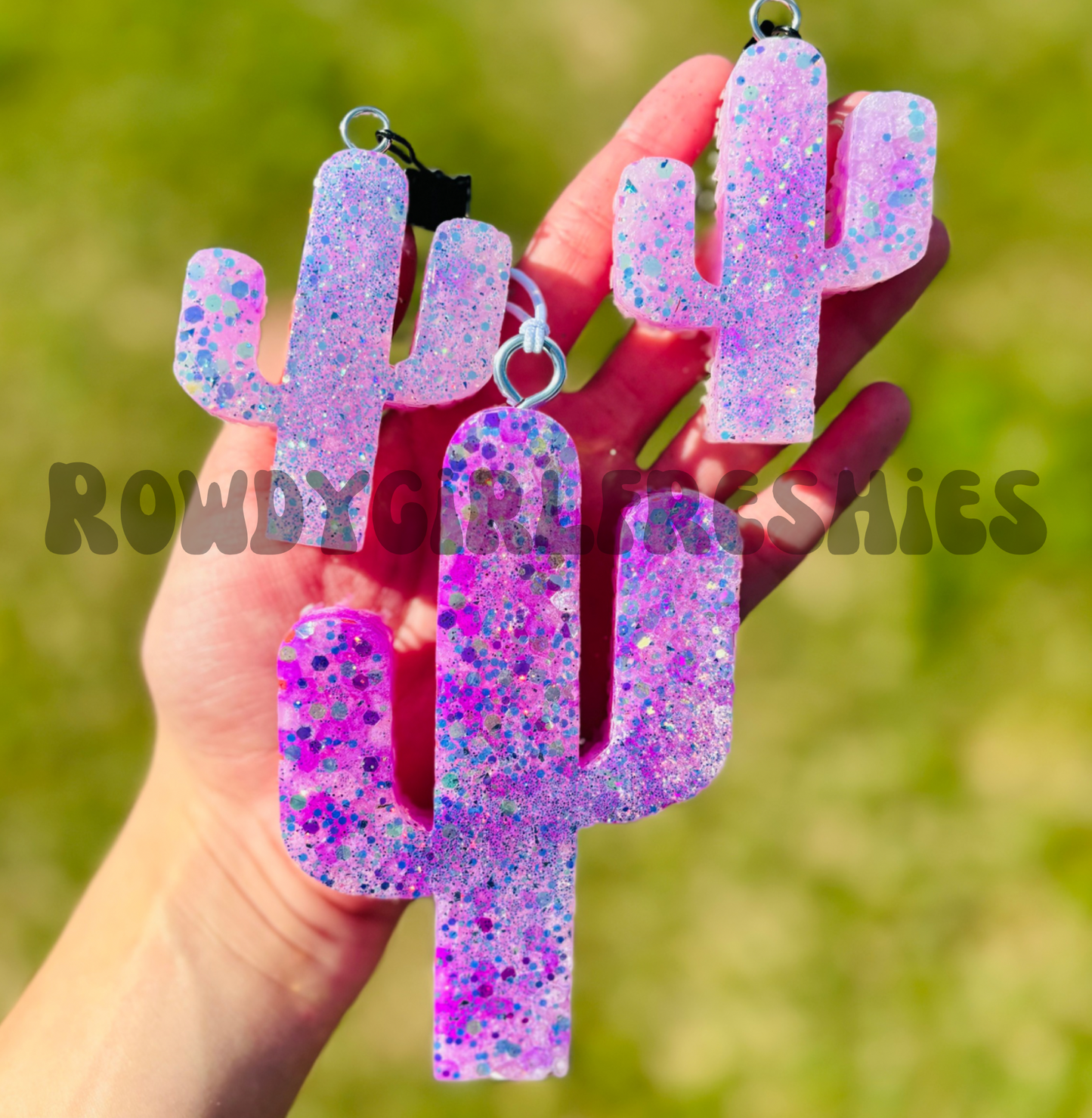 Cactus Freshie & Vent Clip Set