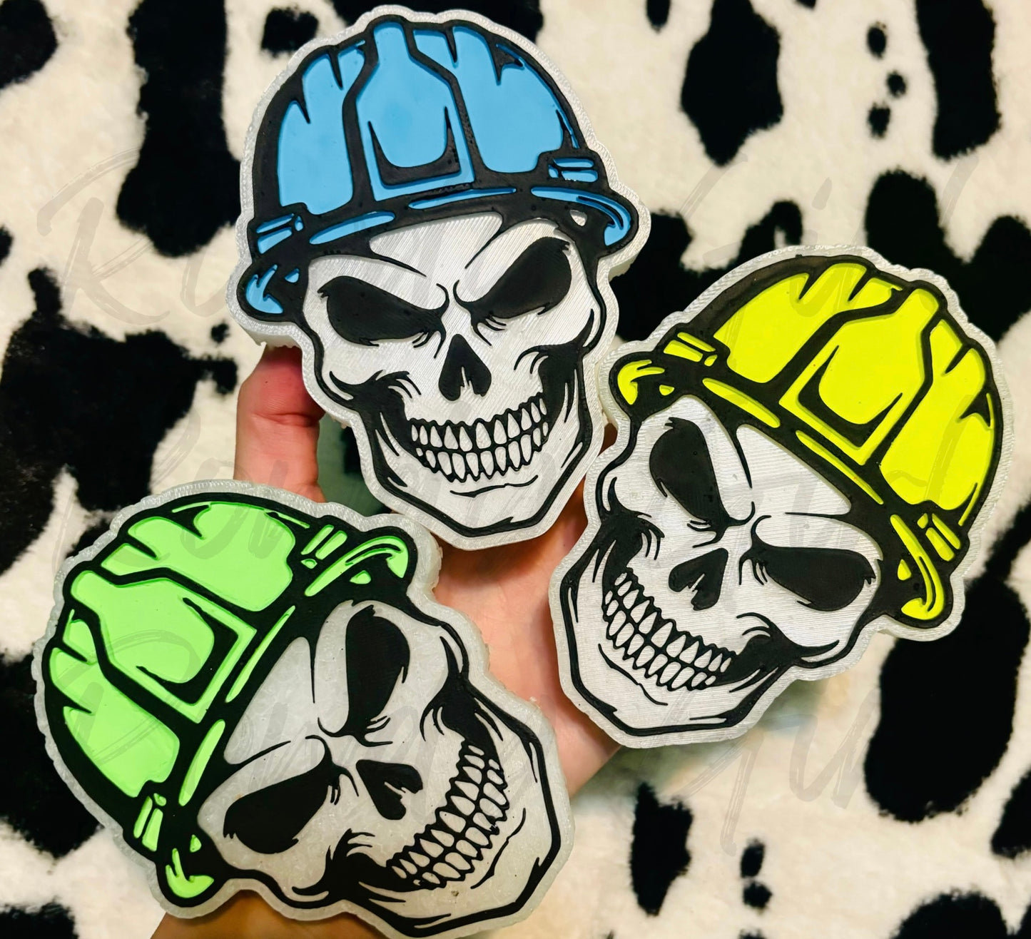 Skull with Hard hat