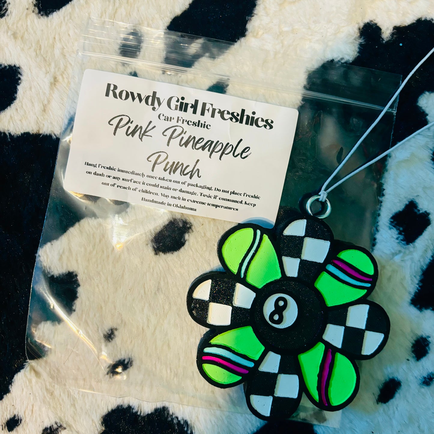 Retro 8 ball flower | RTS