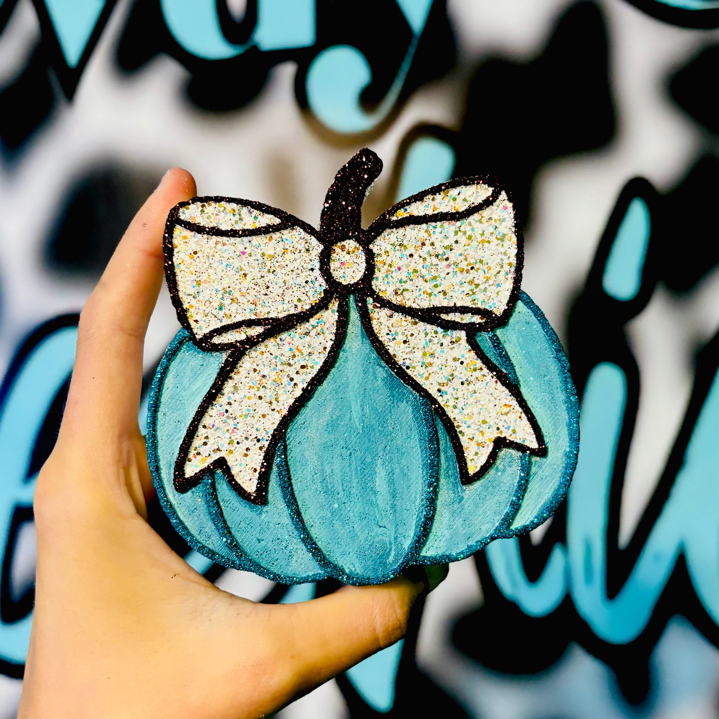 Rustic Pumpkin w/ Bow
