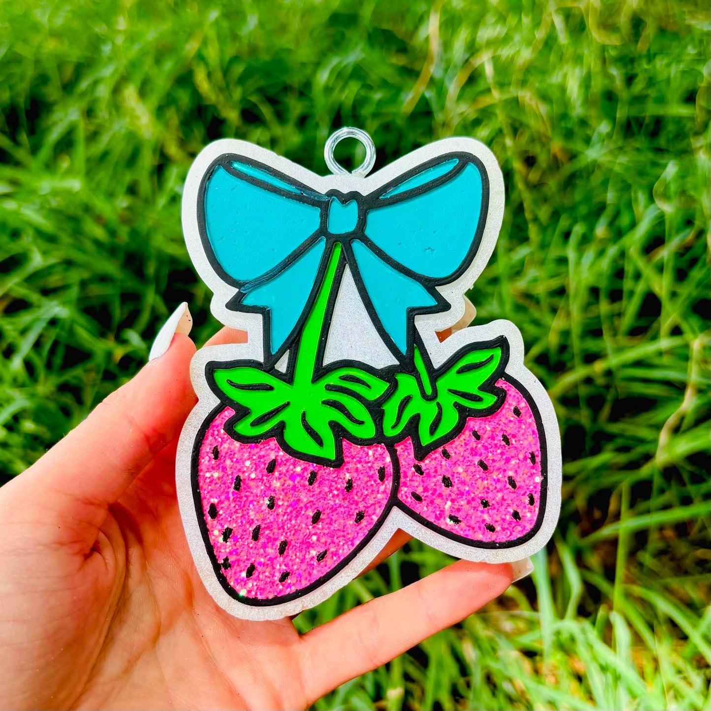Strawberry Cherries with a bow