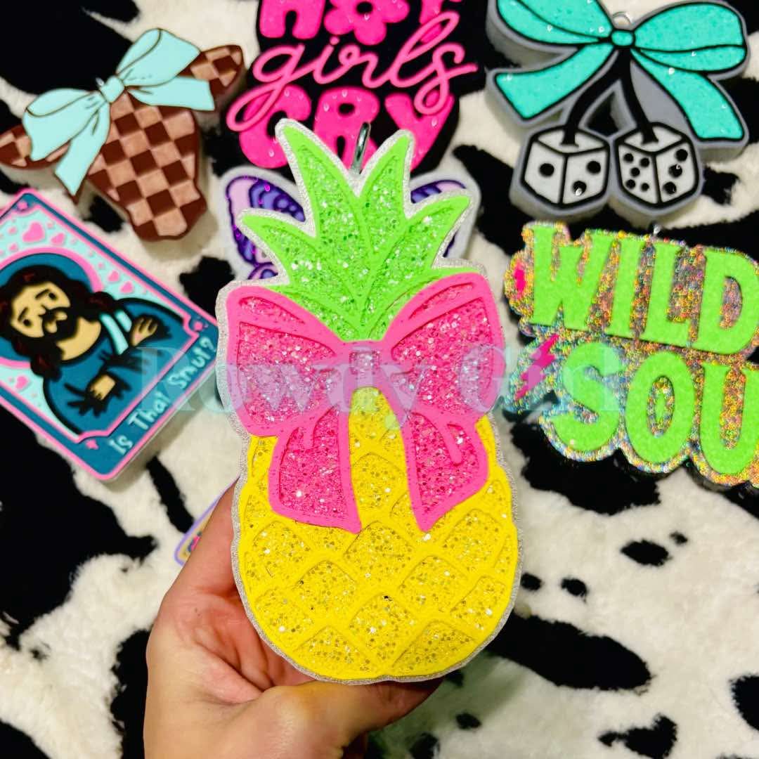 Pineapple with a Bow