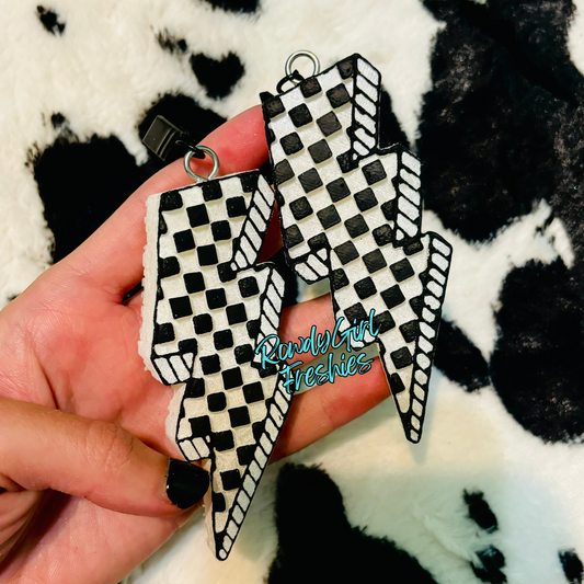 Lightening Bolt Vent Clips