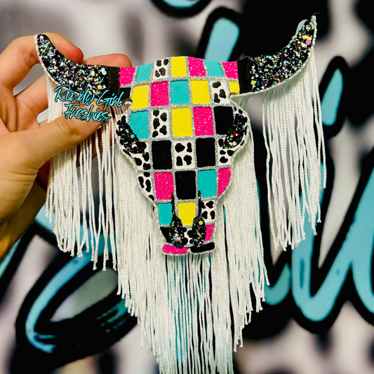 90’s Baby Bull Skull (FRINGE NOT INCLUDED)
