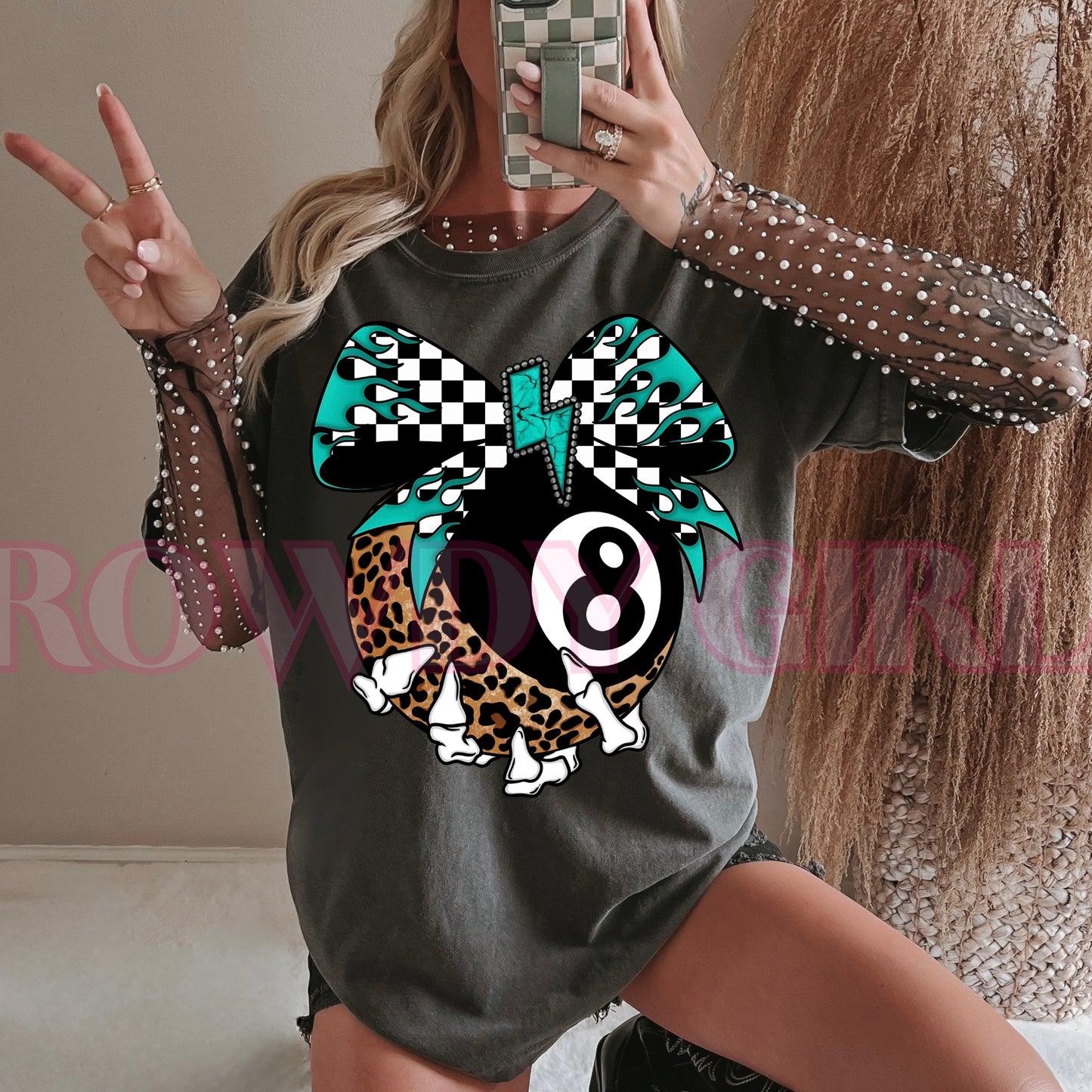 Skelly 8 ball Tee/Sweatshirt