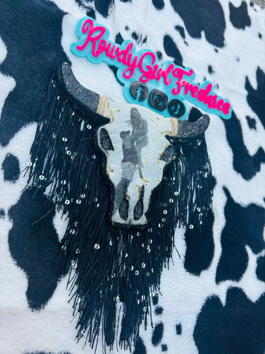 Custom Picture Bull Skull  (PLEASE READ DESCRIPTION)