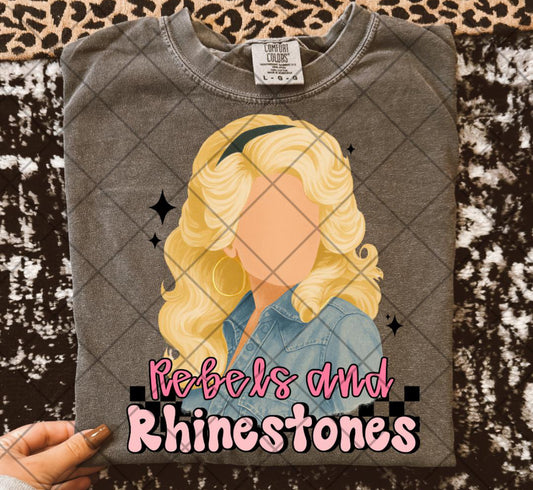 Rebels & Rhinestones Tee
