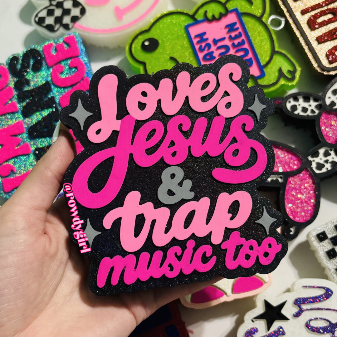 Loves Jesus & trap music too