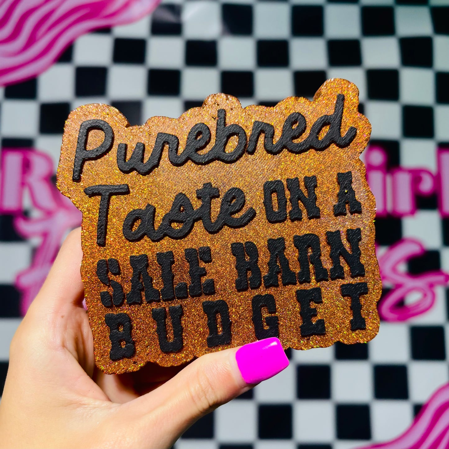 Purebred taste on a sale barn budget