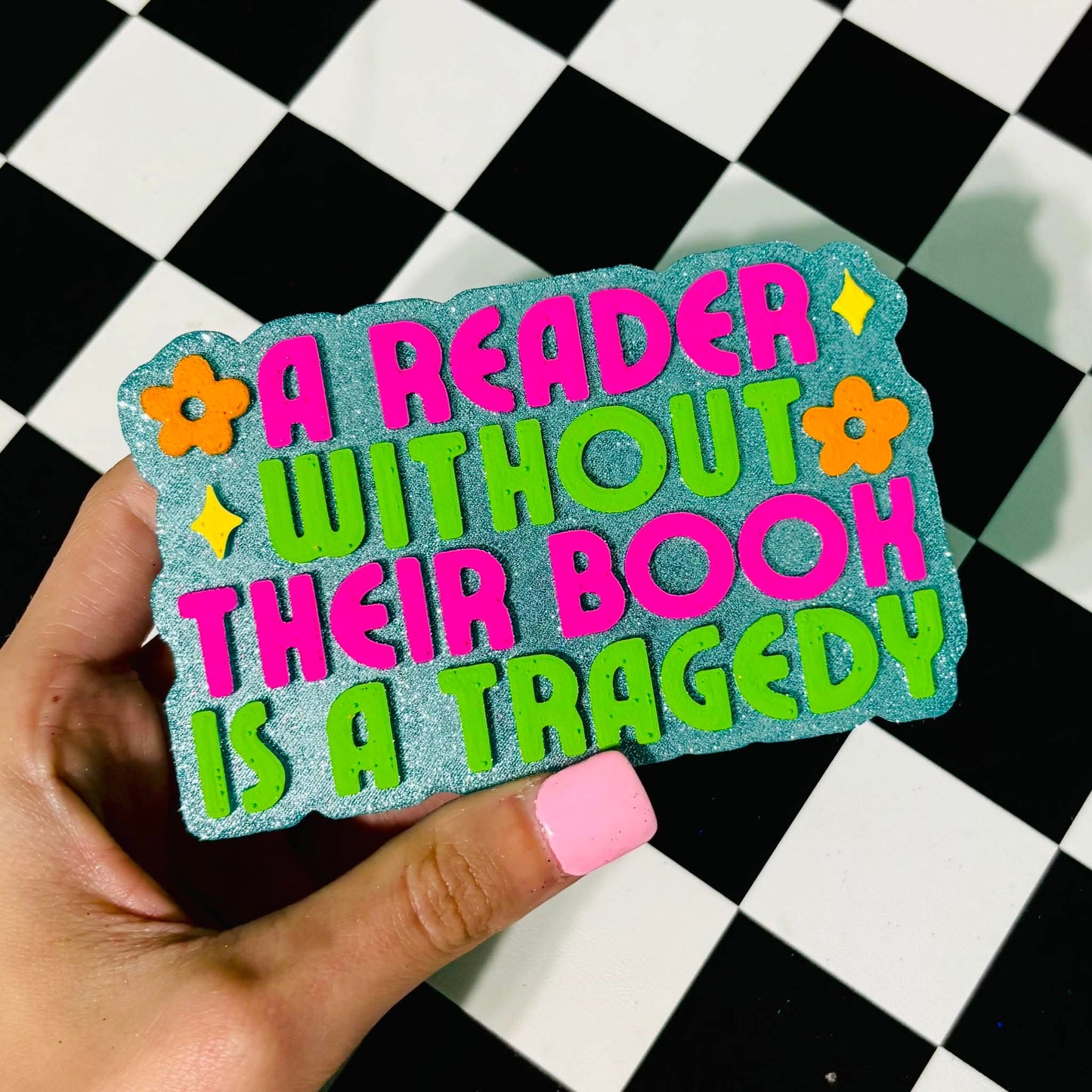 A reader without their book is a tragedy