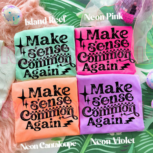 Make sense common again Tee/Sweatshirt