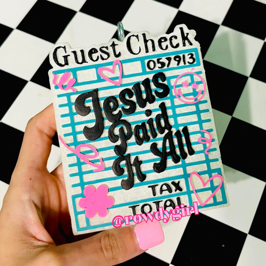 Jesus paid it all | Mystery Scent