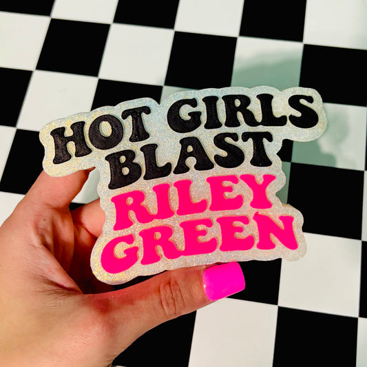 Hot girls blast Riley