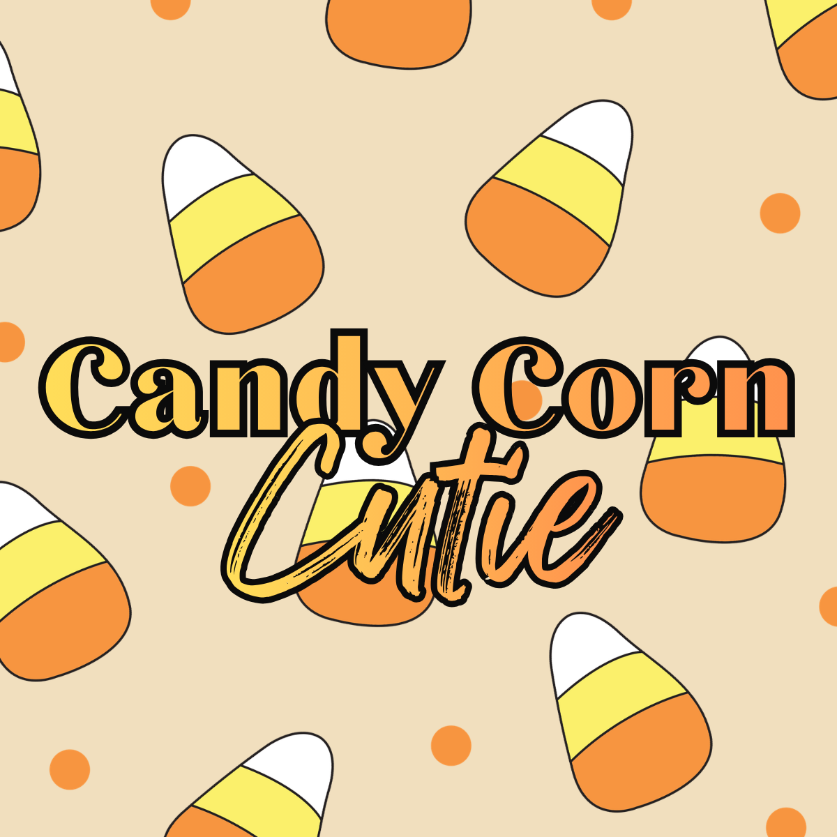 Candy Corn Theme Box