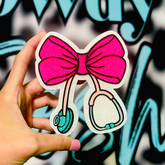 Stethoscope with a Bow