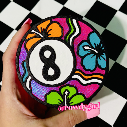 Hibiscus 8 Ball