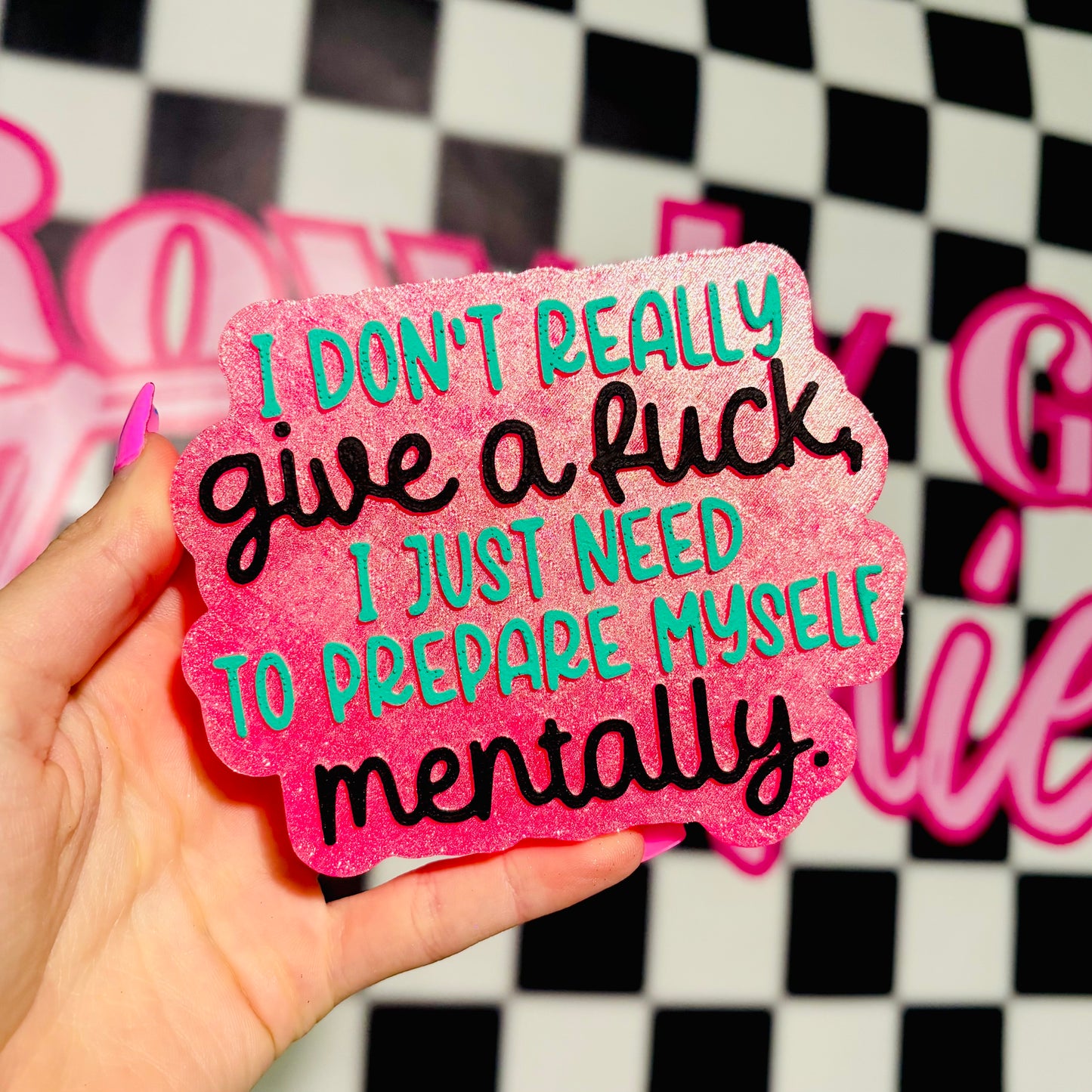 I really don’t give af I just need to prepare myself mentally