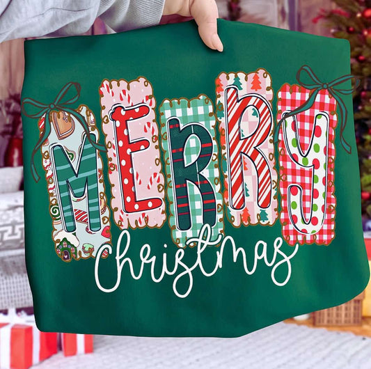 Cutie Merry Christmas Tee/Sweatshirt