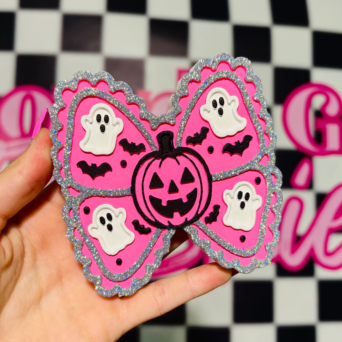Pumpkin Bow with ruffles