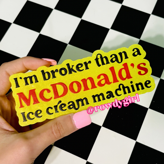 Broker than Ice Cream Machine | Hello Beautiful