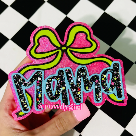 Mama w Bow | Fruit Loops