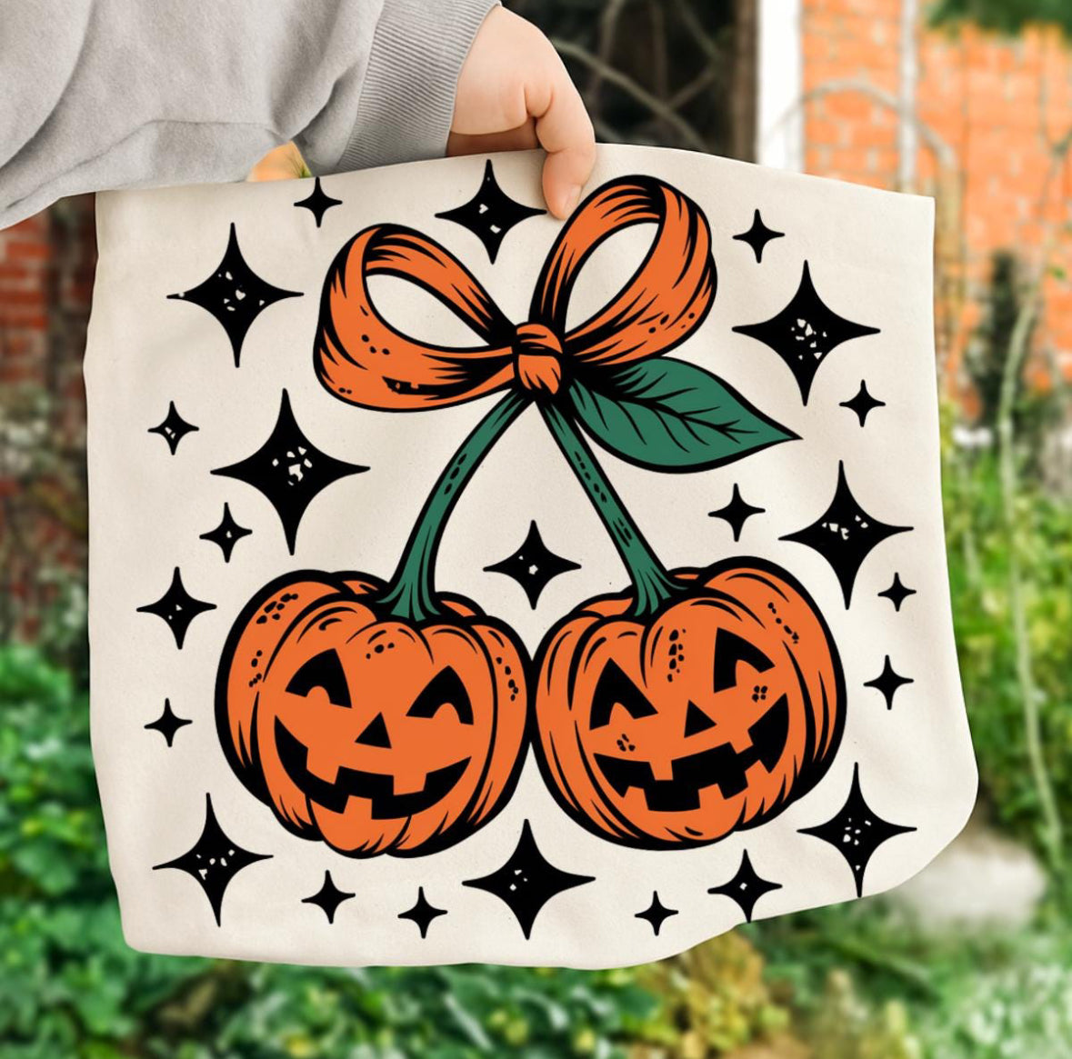 Pumpkin Cherries Tee/Sweatshirt