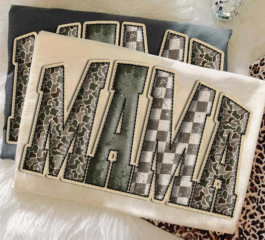 Camo Mama Tee/Sweatshirt