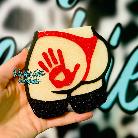 Hand Print Booty