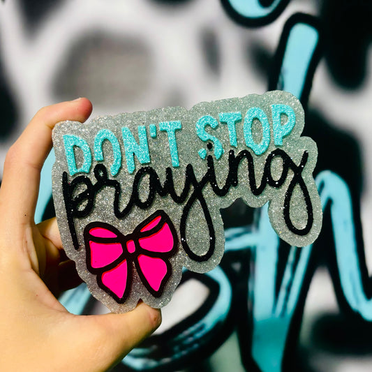 Don’t stop praying | Copper Coconut