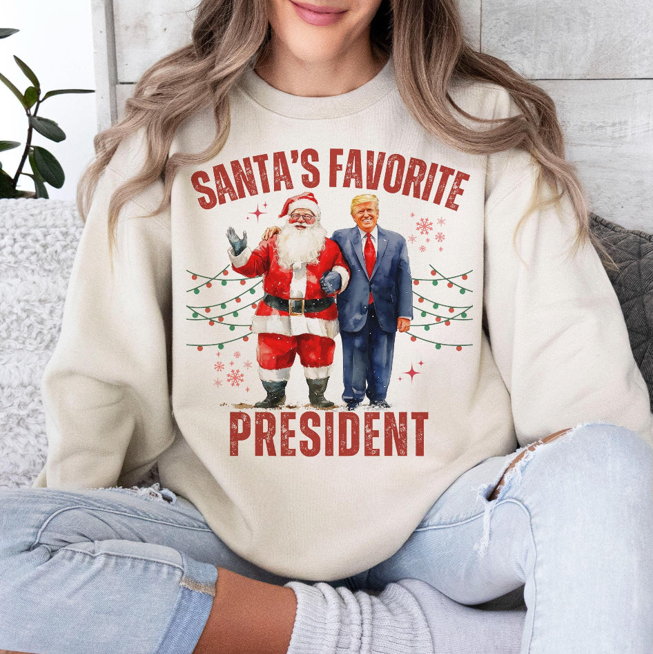 SANTAS FAVORITE PRESIDENT