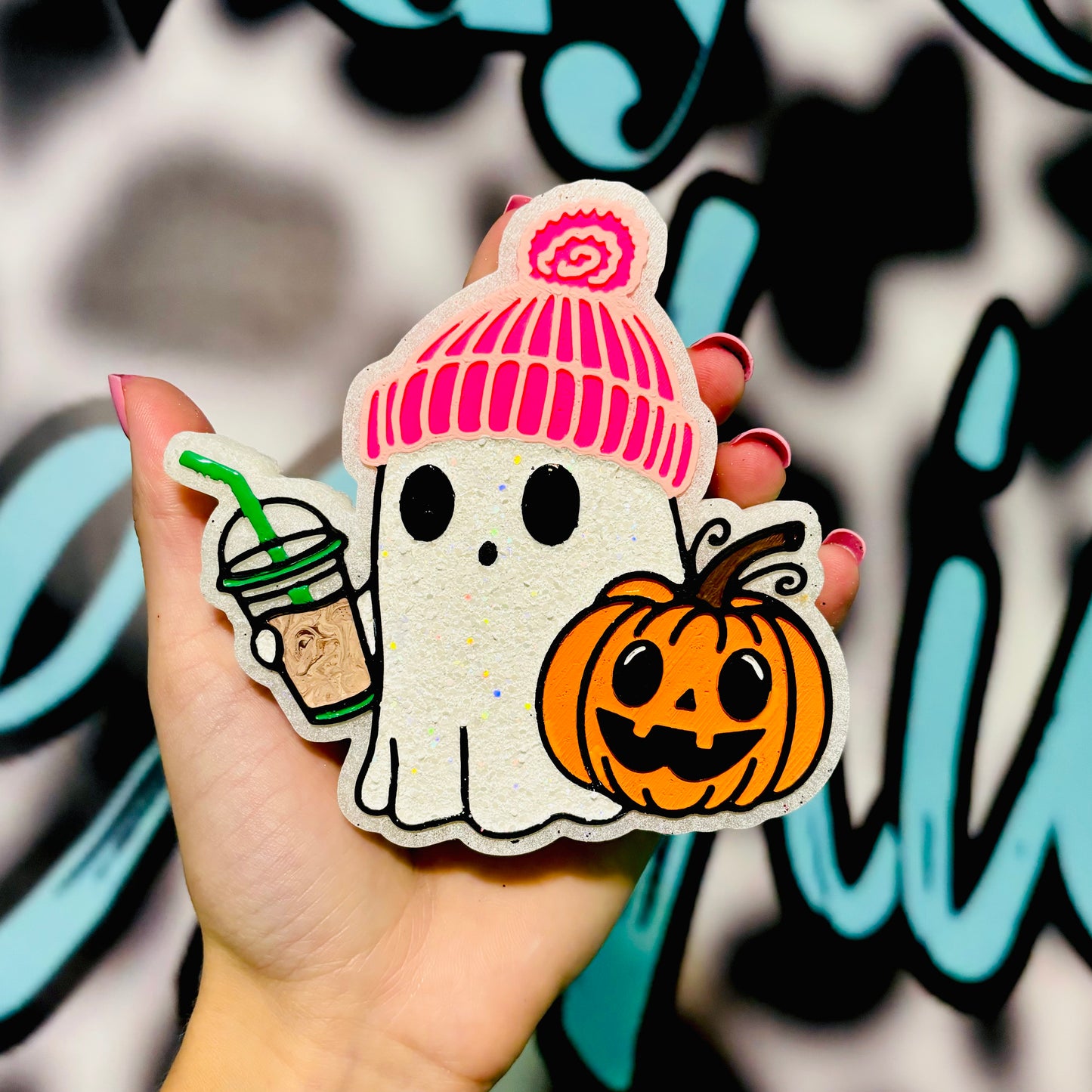Ghost Pumpkin & Coffee