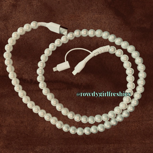 Pearl Beaded Charger