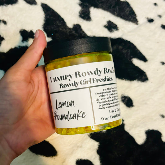 9oz Lemon Poundcake Rowdy Rocks | RTS