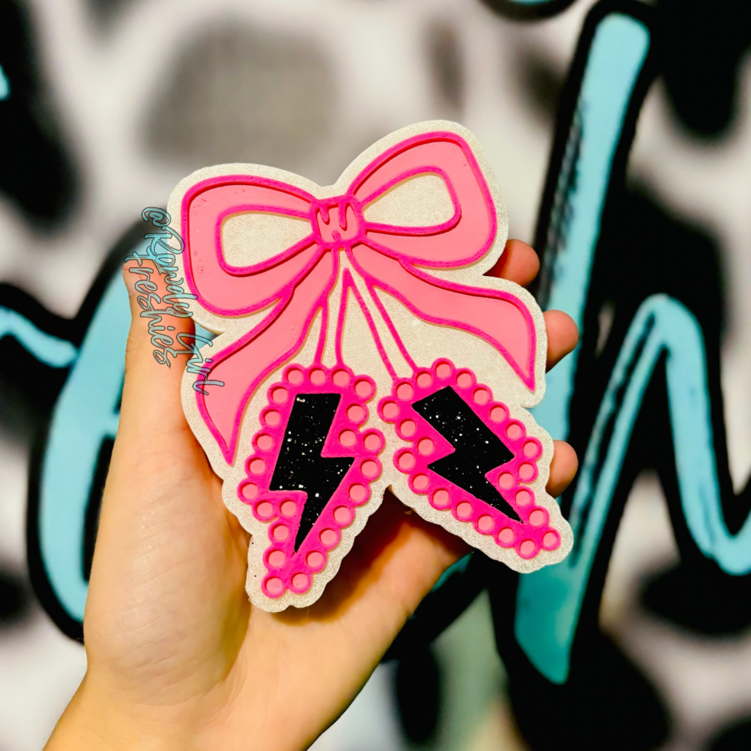 Lightening Bolt Cherries w/ Bow