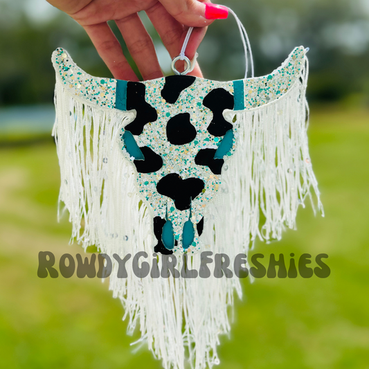 Buckle Bunny Bull Skull (FRINGE NOT INCLUDED)