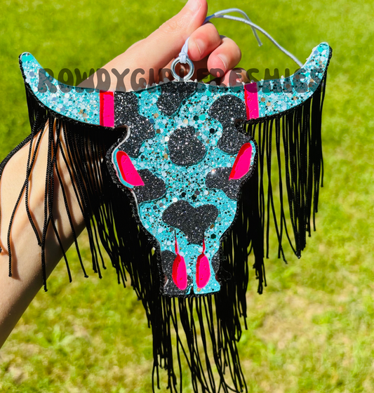 Rowdy Girl Bull Skull (FRINGE NOT INCLUDED)