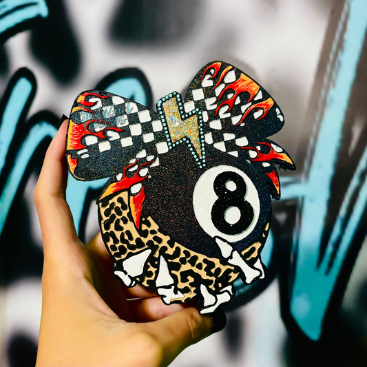 Punchy Skelly 8 Ball