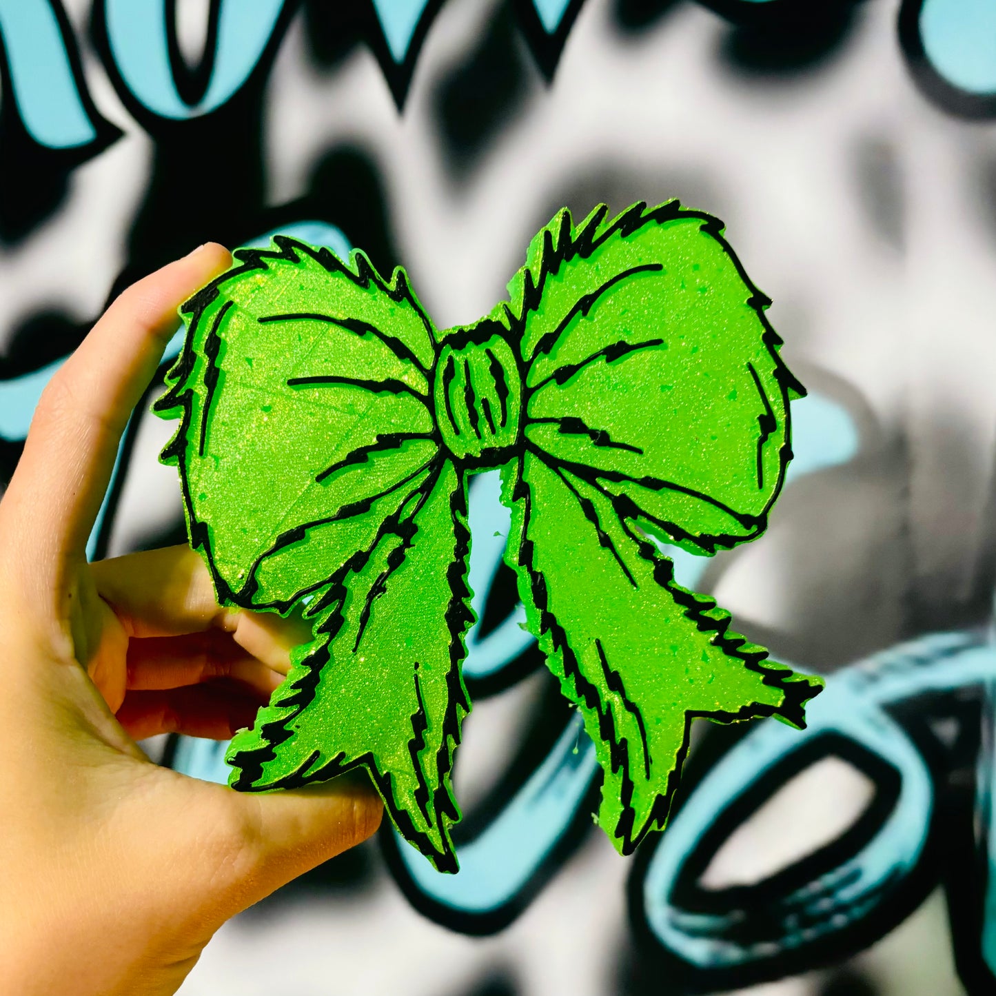 Grinch Bow | Christmas Stories